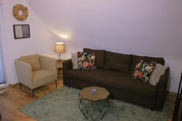 Ferienwohnung Auszeit - Wohnzimmer (2) (© Archiv Ferienwohnung Auszeit)