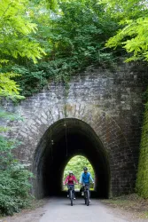 Auf dem Pirminius-Radweg durchs Waschtal