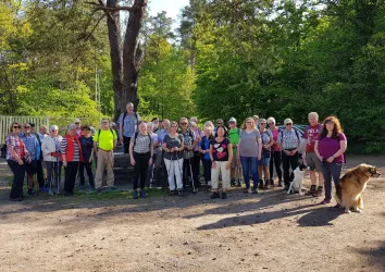 Beginn Tour Gräfensteiner Wanderwoche