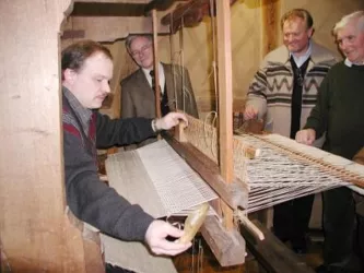 altes Webgerät Alte Welt Museum