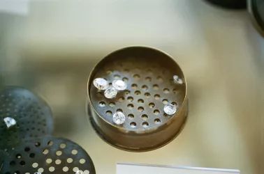 Diamantschleifermuseum Ausstellungsstücke