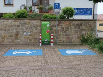 E-Tankstelle Weisenheim am Sand (© Urlaubsregion Freinsheim)