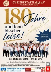 Plakat mit allen Sängern und Sängerinnen 