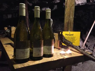Weinprobe, Bild vor Haspel