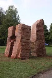 Von hier aus (© Skulpturen Rheinland-Pfalz e.V.)