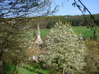 Blick auf das Kloster