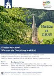 Kloster Rosenthal (© VG Eisenberg)