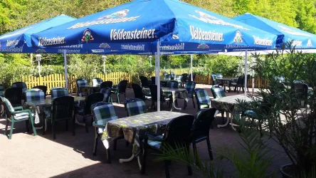 Biergarten (© Gasthaus Göllheimer Häuschen)