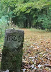 Bayrisch-preußischer Grenzstein Pfeffelbach
