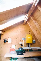 Werkzeug im Schuppen