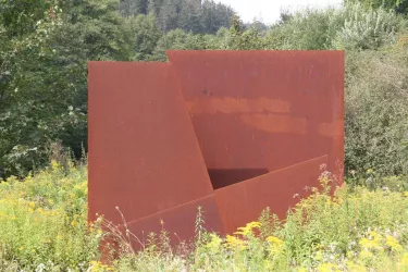 Offenes Quadrat (© Skulpturen Rheinland-Pfalz e.V.)