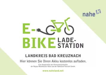 Logo E-Bike-Ladestation (© Naheland-Touristik GmbH)