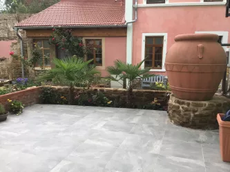 Terrasse Hinterhof