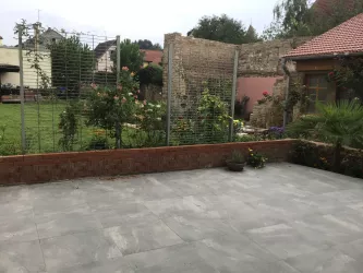 Blick auf den Garten