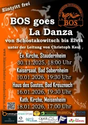 BOS Plakat (© Blasorchester Staudernheim)