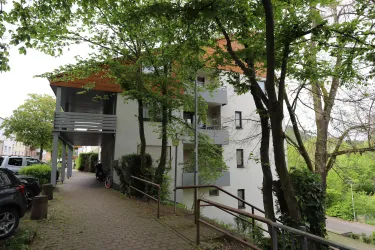 Hausansicht Eingang Schloßgartenstraße EG