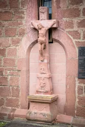 Kreuz an der Katharinenkapelle (© Bernd Rohner)