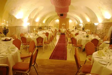 Bankett Wittelsbachkeller (© Hotel Schloss Edesheim)