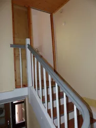 Treppe zum Gäste-WC (© C. Anselmann)
