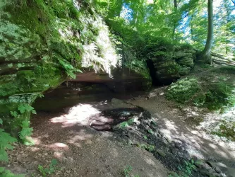 Bärenhöhle (© Archiv Ferienwohnung Felsenwanderweg)