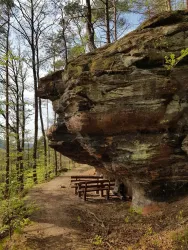 Sitzgruppe am Kanzelfelsen