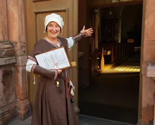 Eingang der Marienkirche