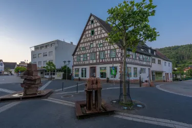 Geburtshaus (Fachwerkhaus) von Dr. Johann-Peter-Frank