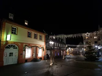 Weihnachtliche Innenstadt von Rodalben