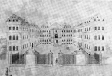 Skizze Schloss Gaugrehweiler