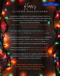 Plakat Glühweinausschank 1 (© Weingut Pfleger-Karr)