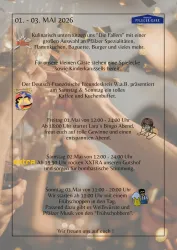 <p>Plakat zum Hoffest mit Programm