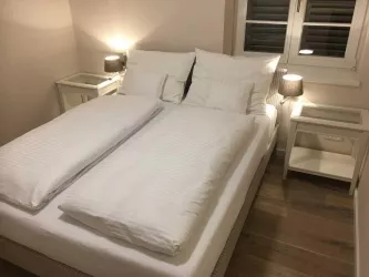 Appartement A Erdgeschoss - Schlafzimmer (© Familie Christmann)