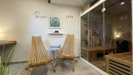das-hinterhaus Hauptbad Sauna (© Kai & Isabell Klasen)