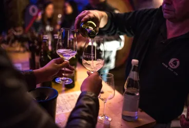 Ausschank Genussmeile (© Tourist-Info St. Martin)