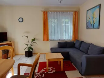 Wohnzimmer (© Ferienwohnung Katja Merz)