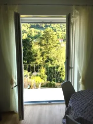 Zugang zum Balkon