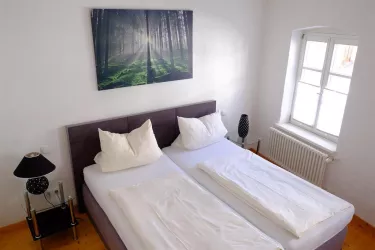 Schlafzimmer Appartement 1