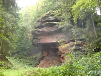 Grauhansenfelsen (© Touristikbüro Holzland / Sickinger Höhe)