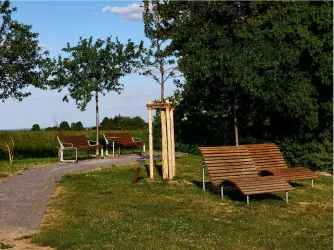 Liegebänke (© Verein Südliche Weinstrasse Herxheim e.V.)