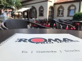 Außenbereich (© Eiscafe Roma Herxheim)