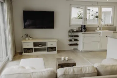 Wohnbereich mit TV