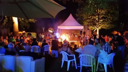 Nacht der Weine Abendstimmung (© Südliche Weinstrasse Herxheim)