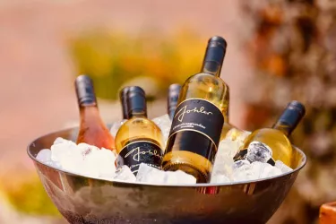 Weingut Johler, Weinflaschen (© Weingut Johler)