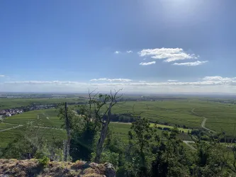 Blick von Burg Battenberg