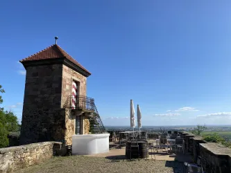 Terrasse Burg Battenberg