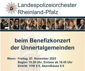 Benefiz-Polizeiorchester Berschweiler 07.11.2025 Benefiz-Polizeiorchester Berschweiler 07.11.2025