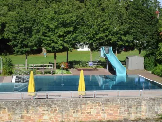 Schwimmbad Altleiningen Kinderbecken (© Helena Jetses)