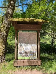 Wandertafel Wanderparkplatz Langental