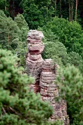 Braut und Bräutigam in Dahn (© Kurt Groß)