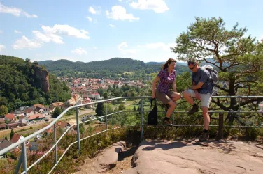 Am Sängerfeslen - Wanderwoche in Dahn (© Jacques Noll)